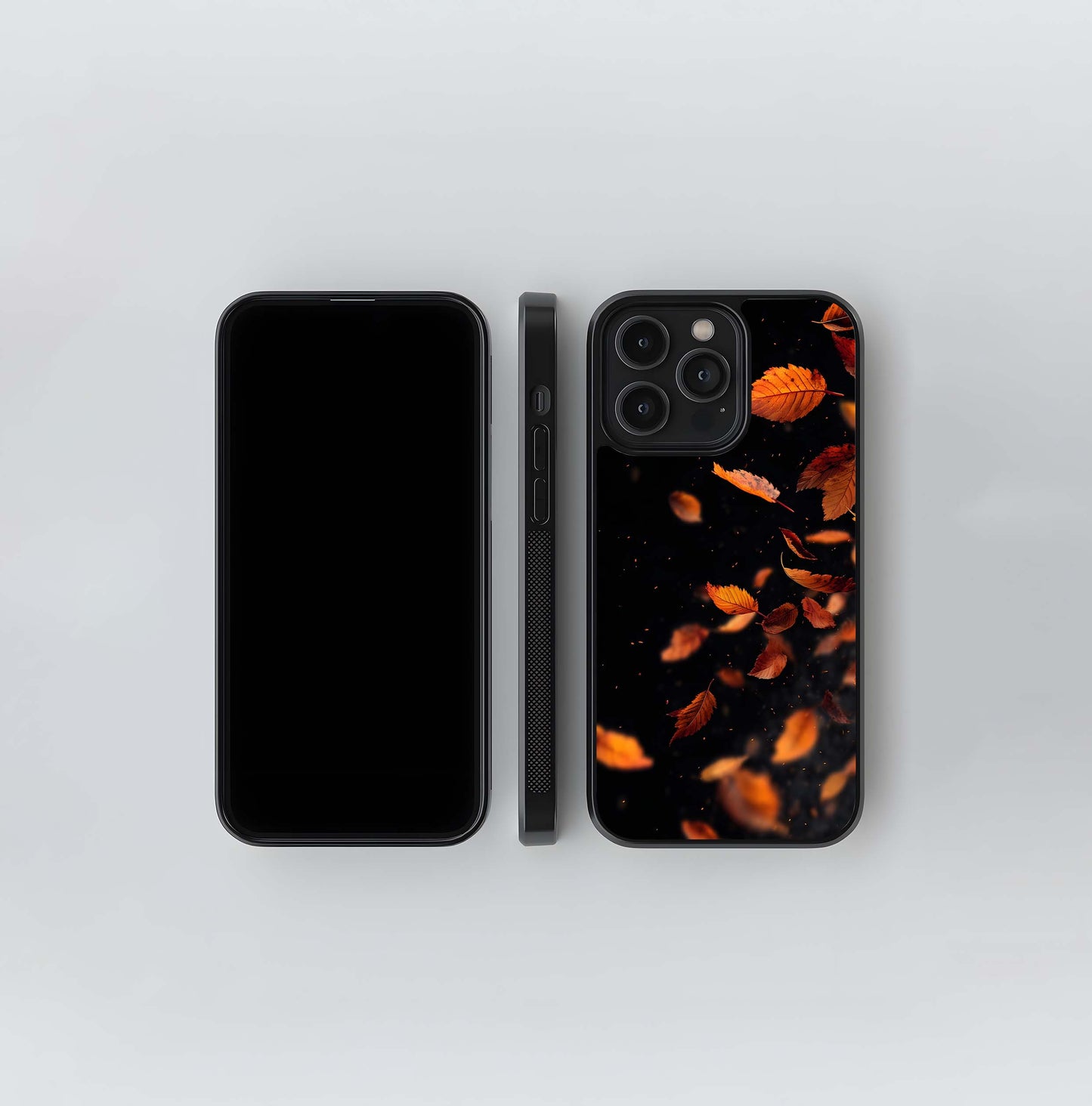 Sable Leaf Descent Glass Case