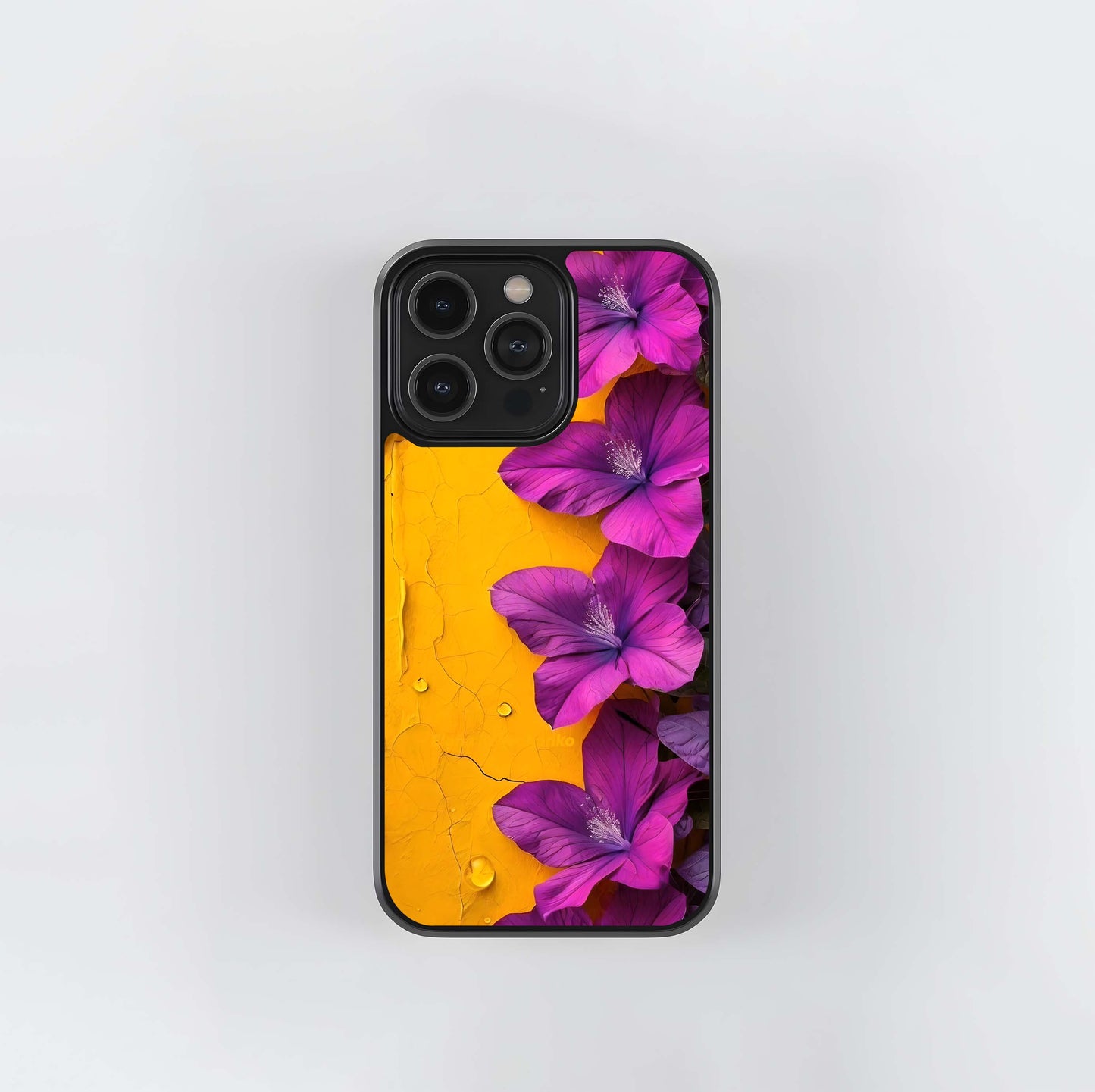 Saffron and Indigo Contrast Glass Case