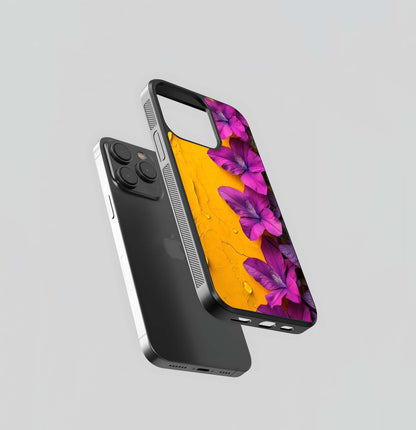 Saffron and Indigo Contrast Glass Case