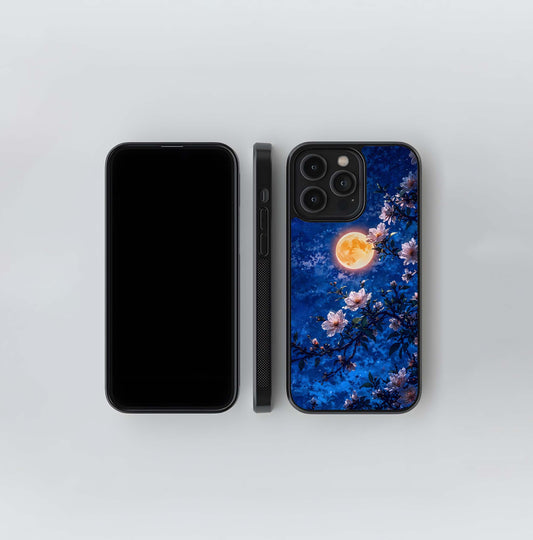 Moonlit Blossoms Night Glass Case