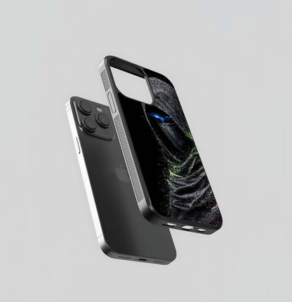 Digital Glitch Assassin Glass Case