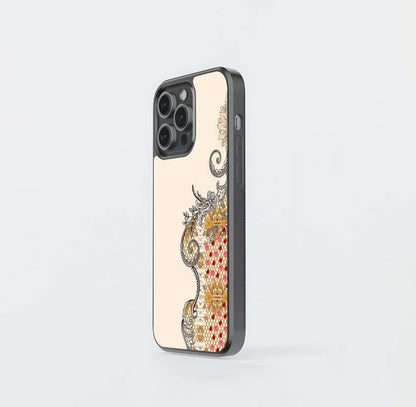 Regal Rose Mesh Glass Case