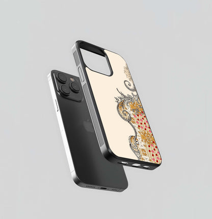 Regal Rose Mesh Glass Case