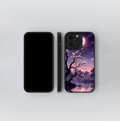 Blush Moonrise Glass Case