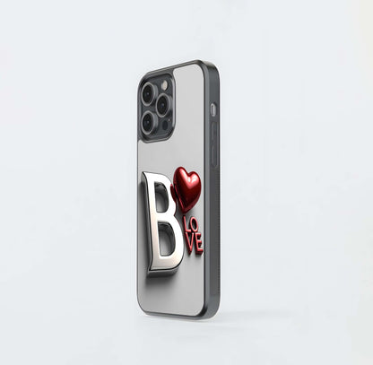 B's Modern Romance Glass Case