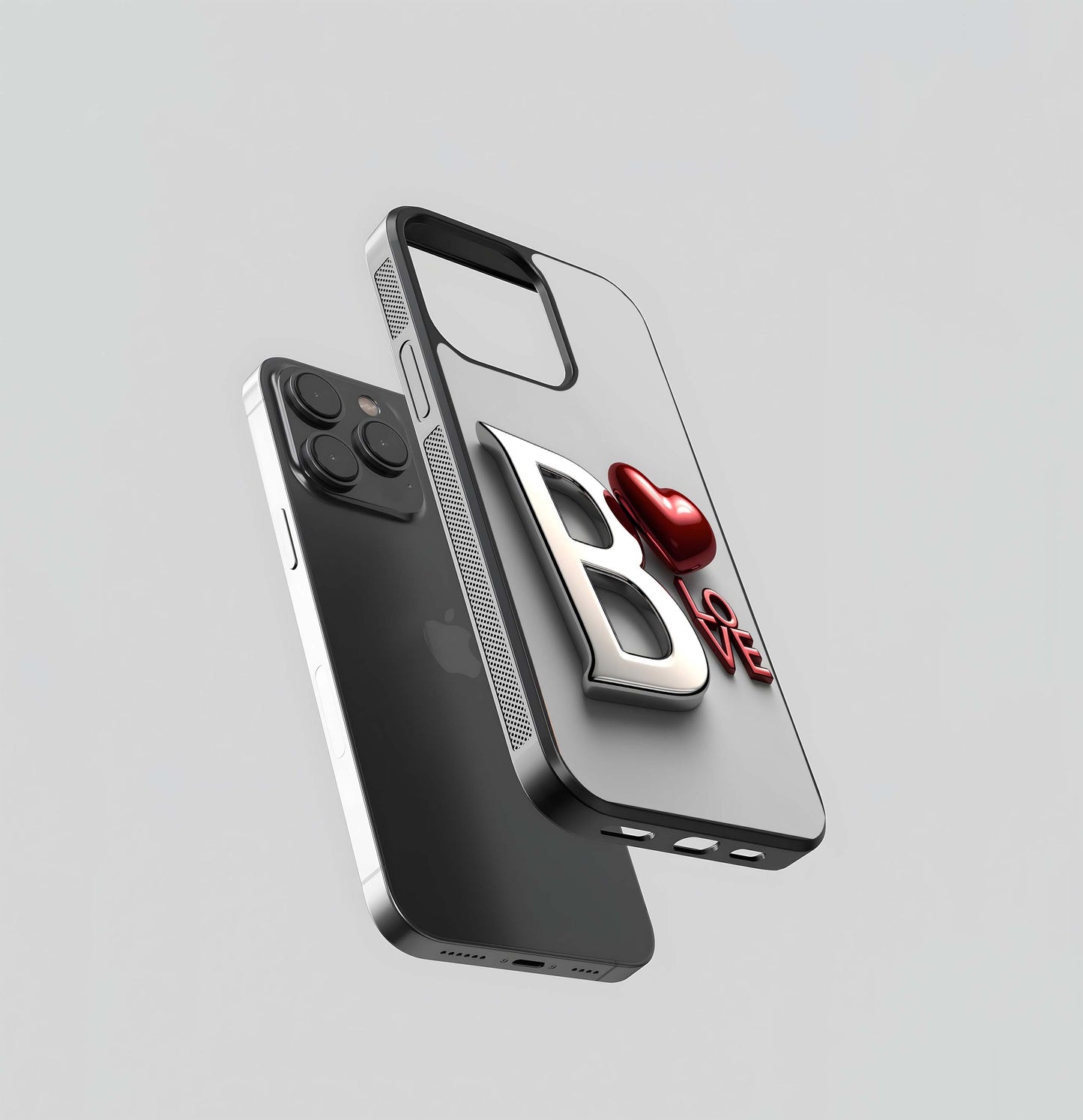 B's Modern Romance Glass Case