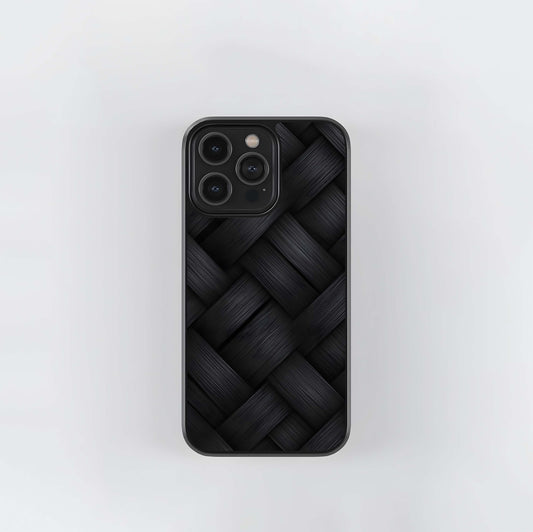 Carbon Fiber Weave Glass Case