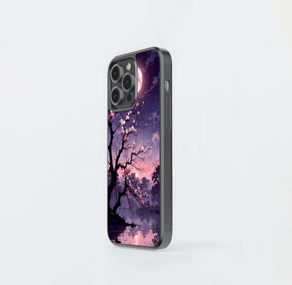 Blush Moonrise Glass Case