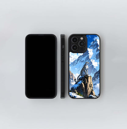 Amazing Winter Animal Glass Case