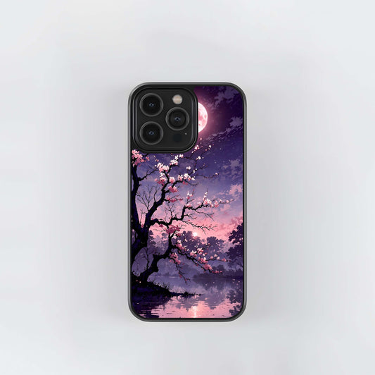 Blush Moonrise Glass Case