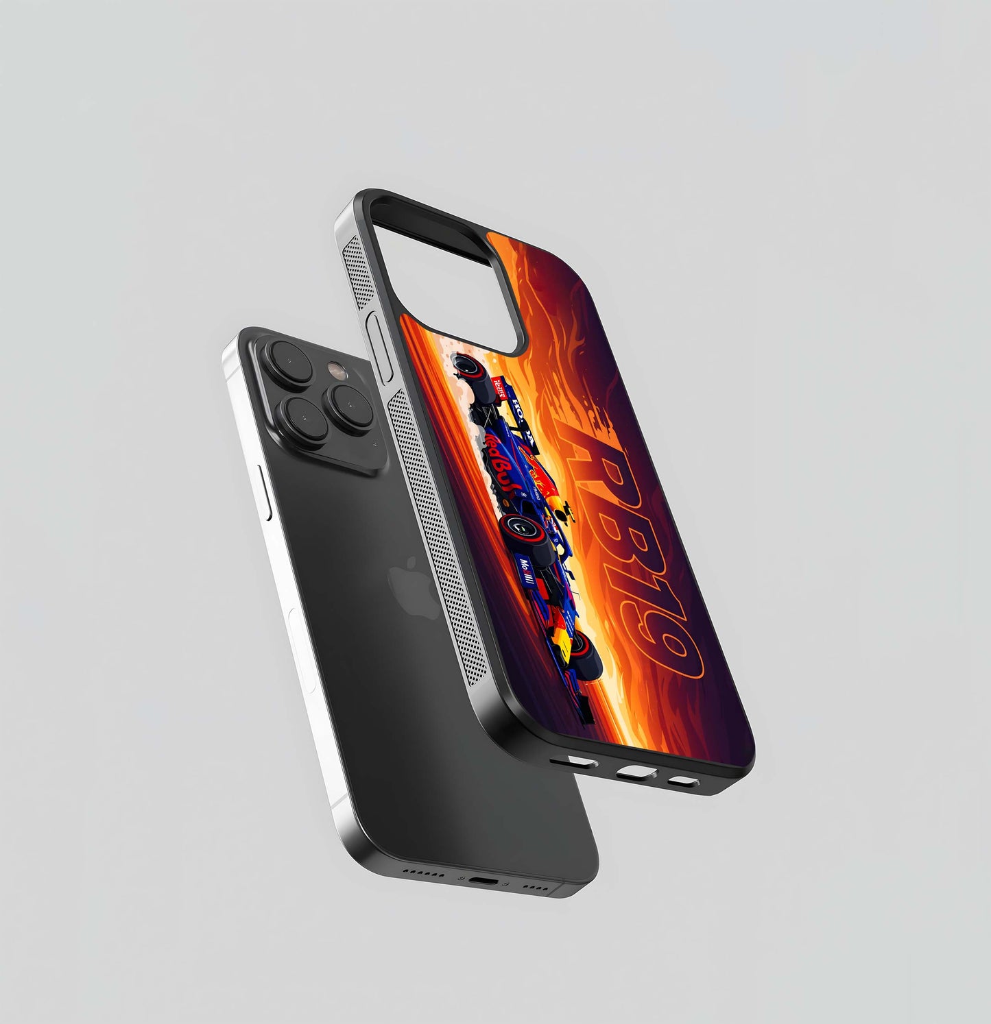 Fiery Speed Rush Glass Case