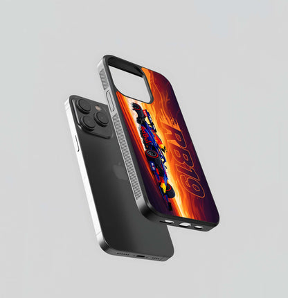 Fiery Speed Rush Glass Case