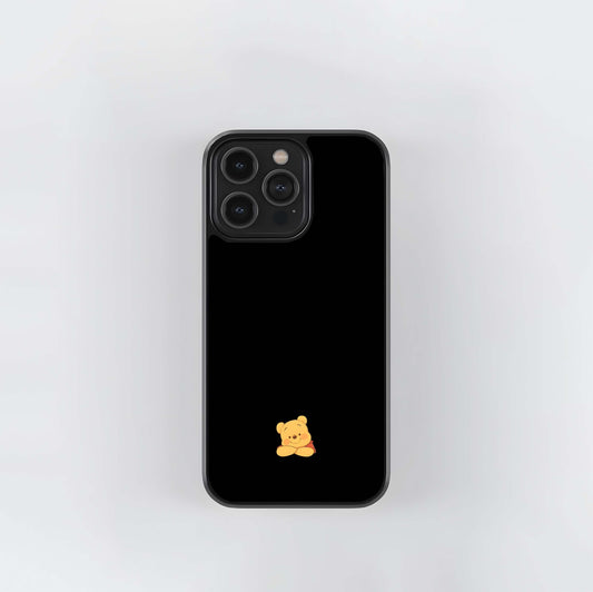 Cute Winnie the Pooh Glass Case
