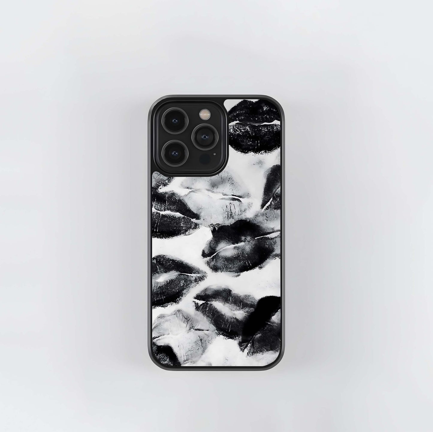 Midnight Kiss Marks Glass Case