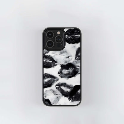 Midnight Kiss Marks Glass Case