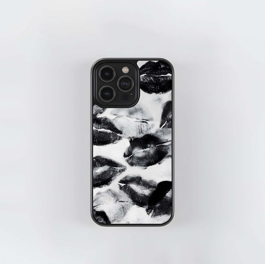 Midnight Kiss Marks Glass Case