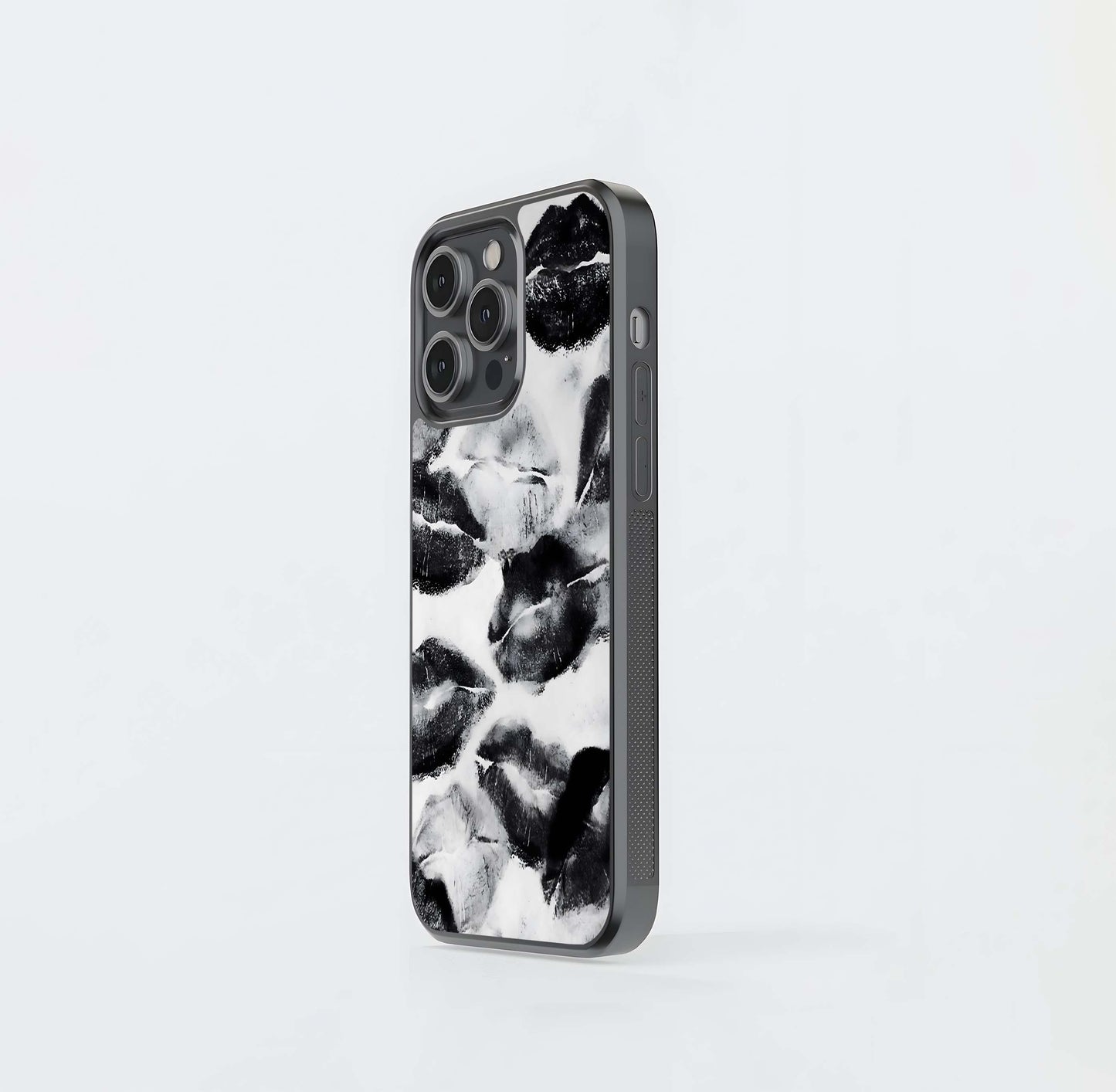 Midnight Kiss Marks Glass Case