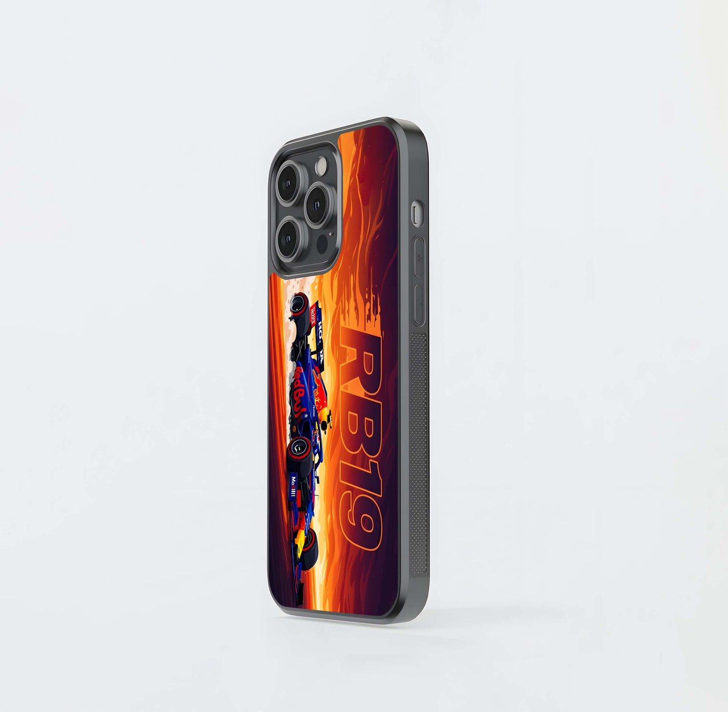 Fiery Speed Rush Glass Case