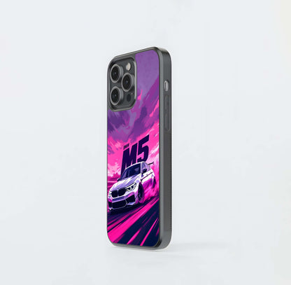 MS Neon Car Glass Case