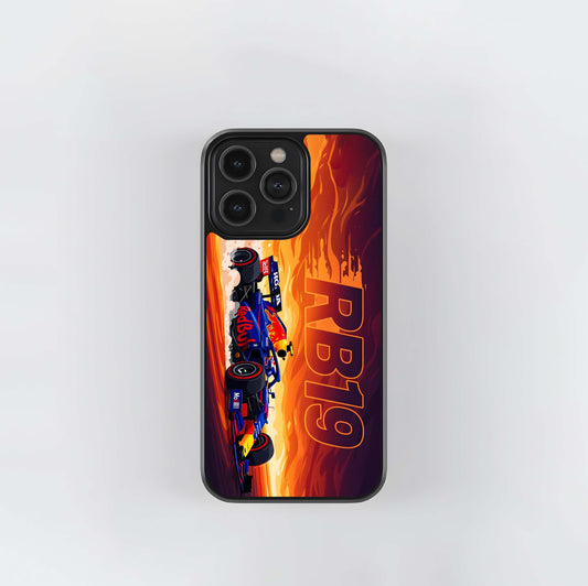 Fiery Speed Rush Glass Case