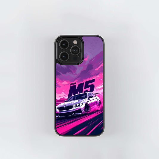 MS Neon Car Glass Case