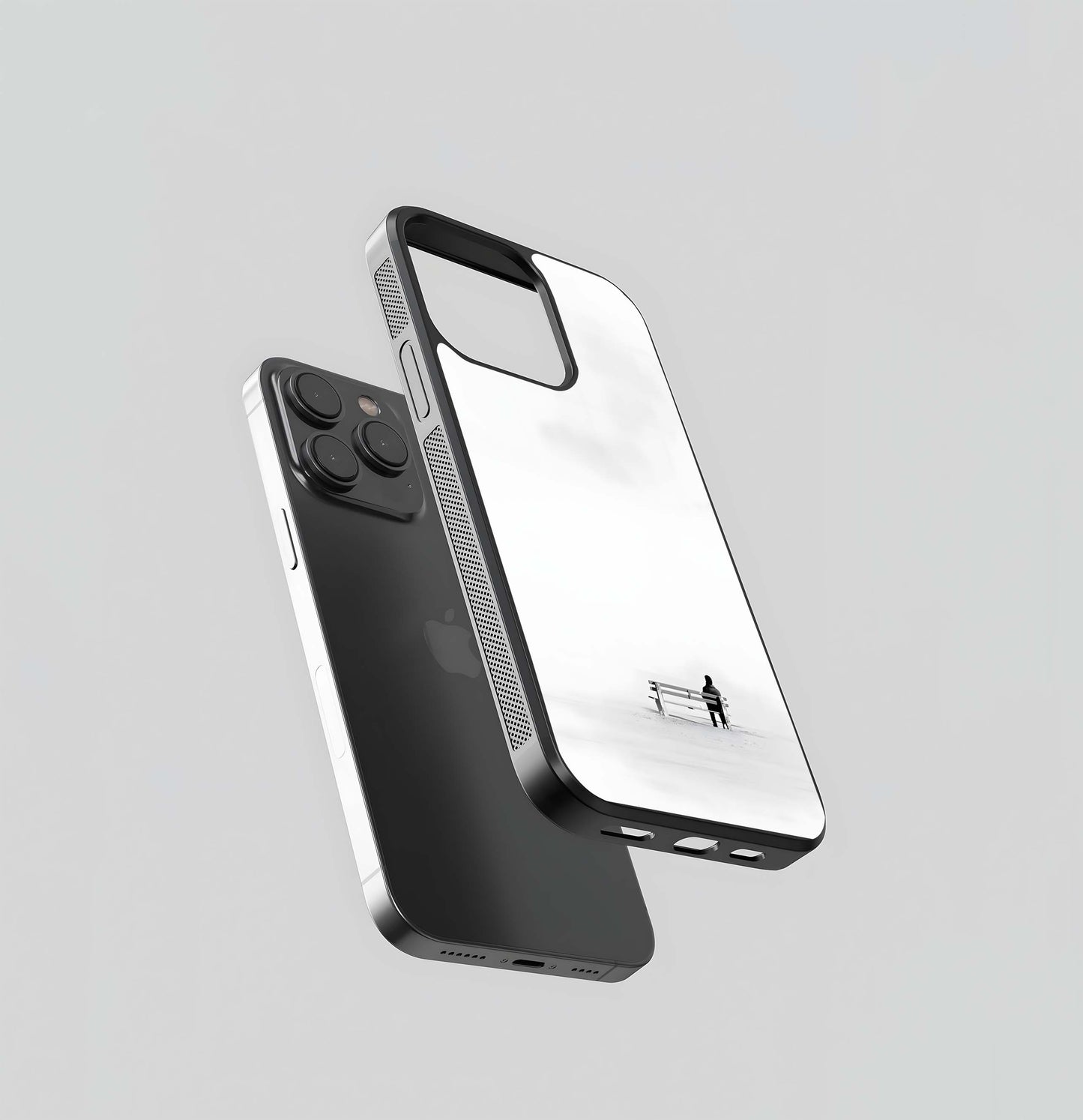 Solitary Whiteout Glass Case