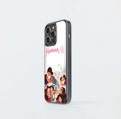 Mumma Illustration Art Glass Case