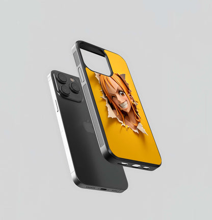 Nami One Piece Wall Break Glass Case