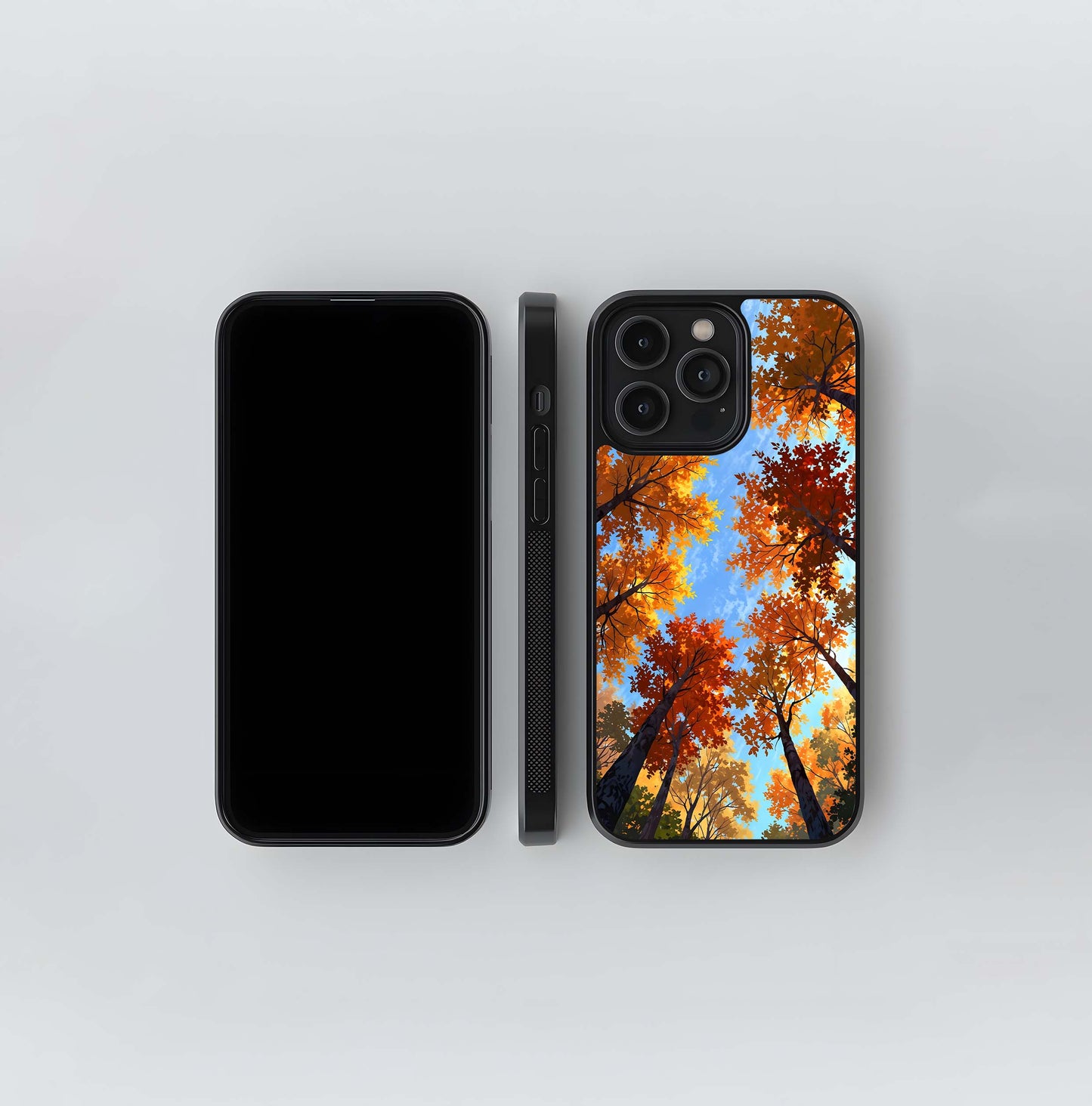 Amber Canopy Glow Glass Case