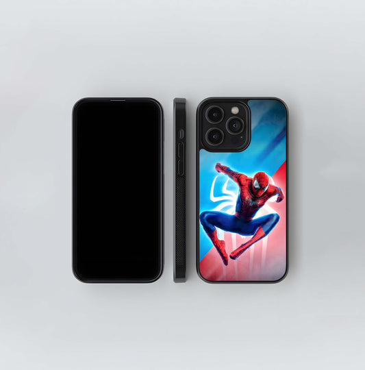Spider-Man RedBlue Divide Glass Case