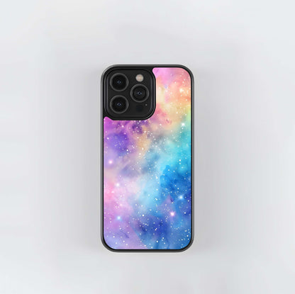 Stardust Nebula Swirl Glass Case