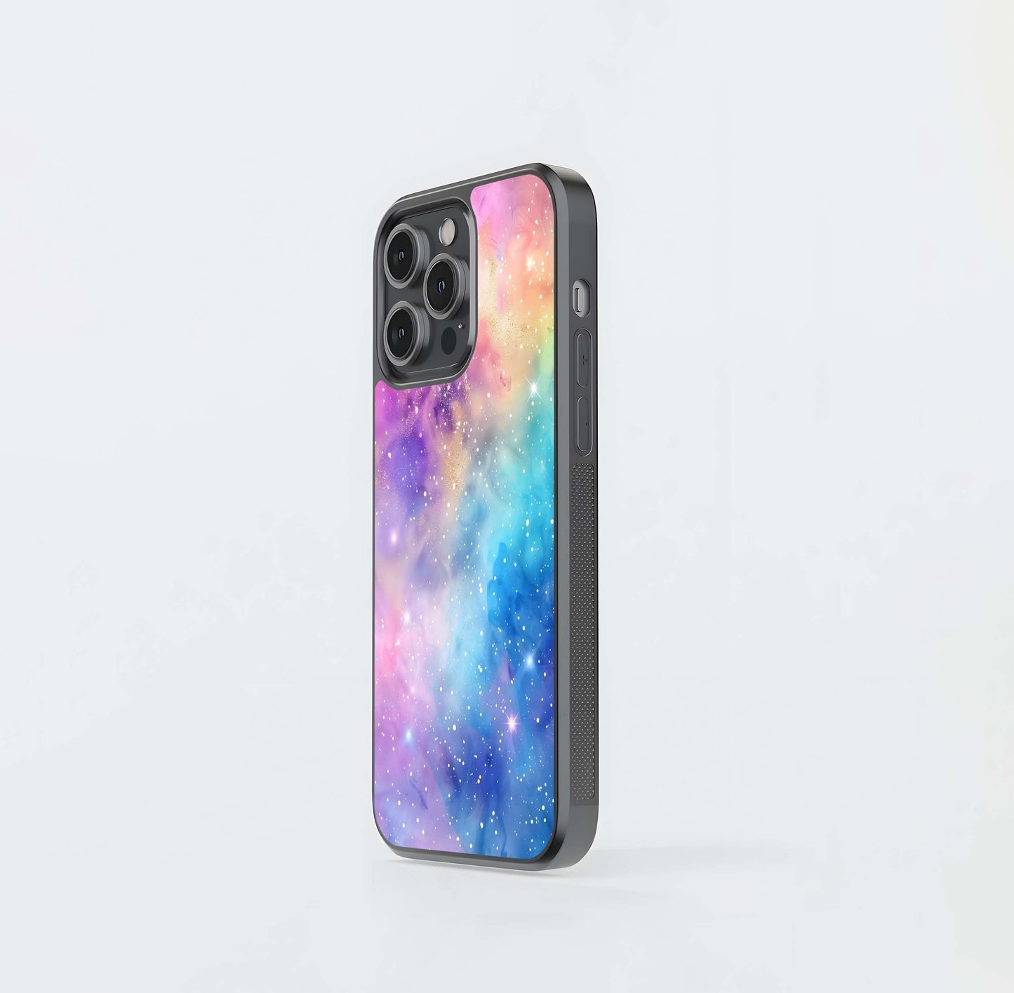 Stardust Nebula Swirl Glass Case