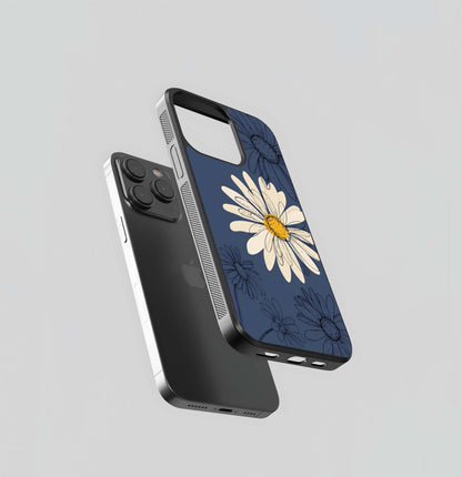 Floral Vibe Outline Glass Case