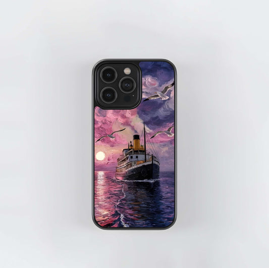 Sail Beyond Sky Glass Case
