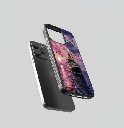 Sail Beyond Sky Glass Case