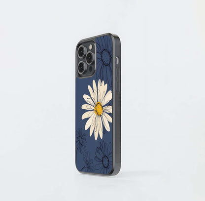 Floral Vibe Outline Glass Case