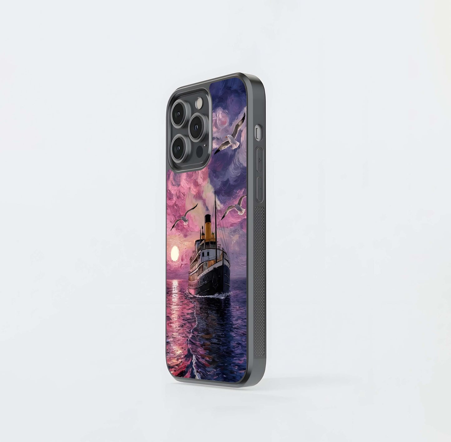 Sail Beyond Sky Glass Case