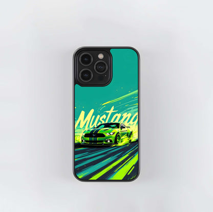 Mustang Bang Glass Case