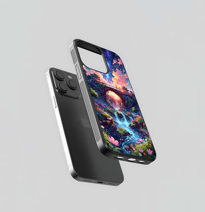 Starlight Spring Meadow Glass Case