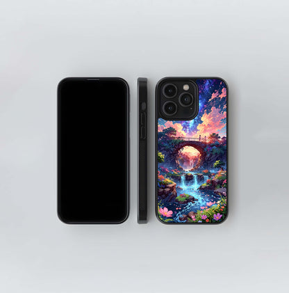 Starlight Spring Meadow Glass Case