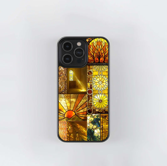 Amber Glass Glow Glass Case