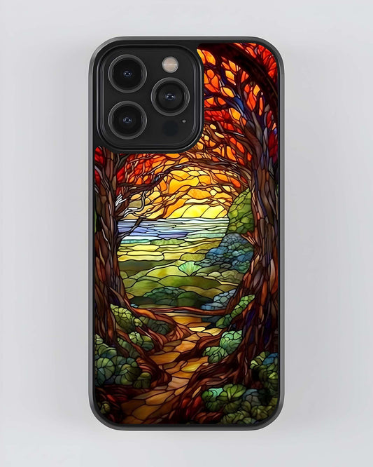 Amber Path Glass Case