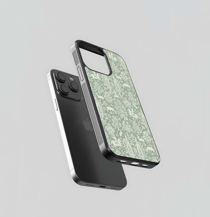 Timeless Forest Pattern Glass Case