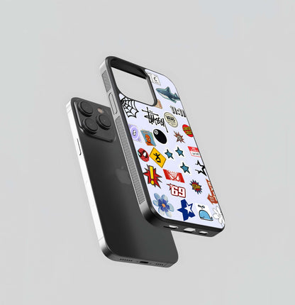 Street Art Vibe Glass Case