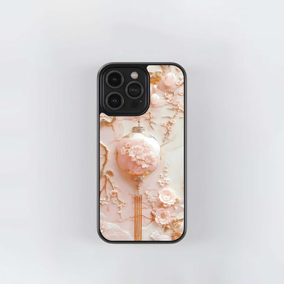 Blush Marble Blossom Lantern Glass Case