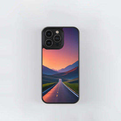 Sunset Highway Drive Glass Case