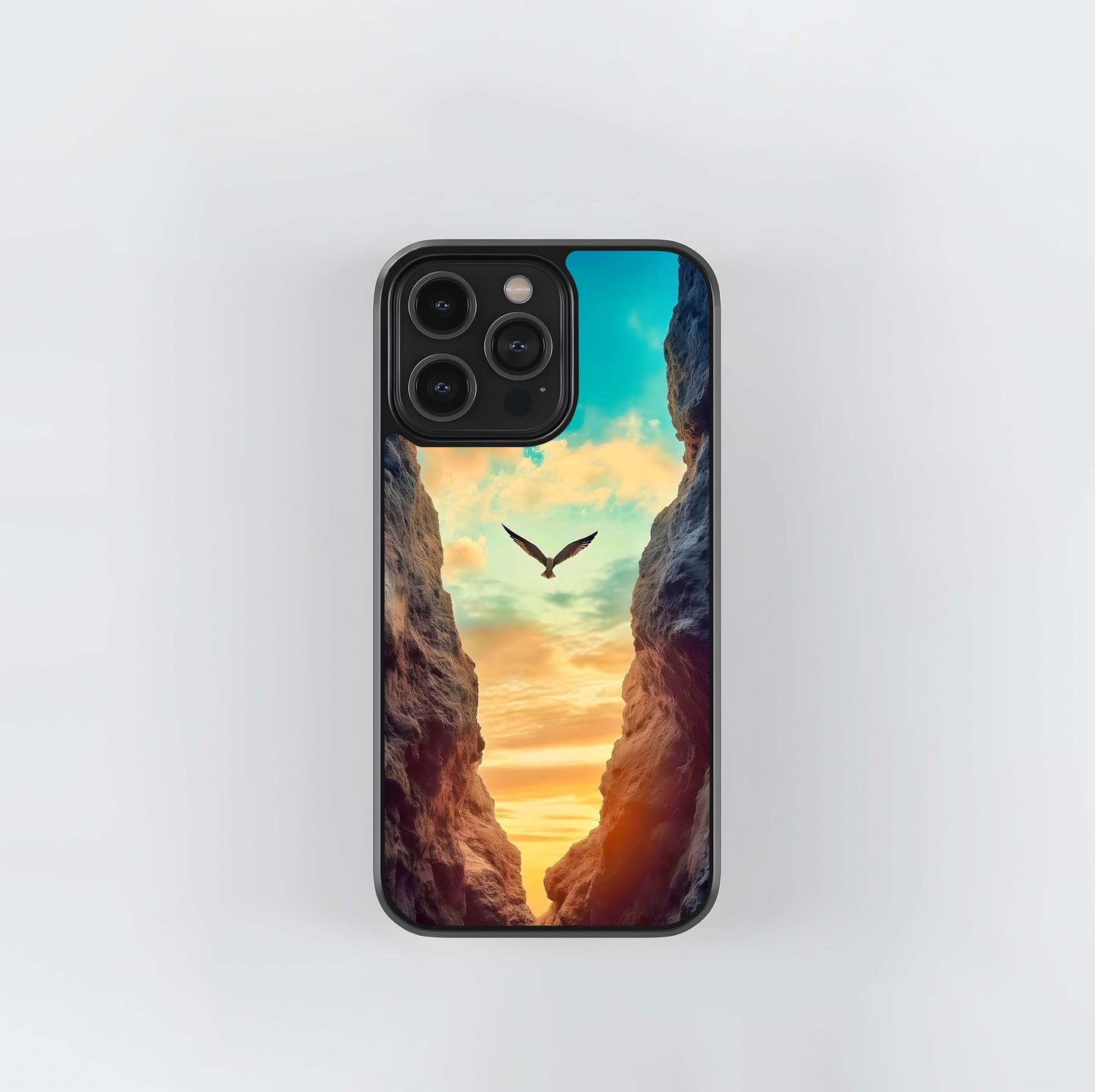 Sky Freedom Rise Glass Case