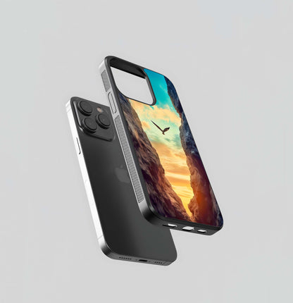 Sky Freedom Rise Glass Case