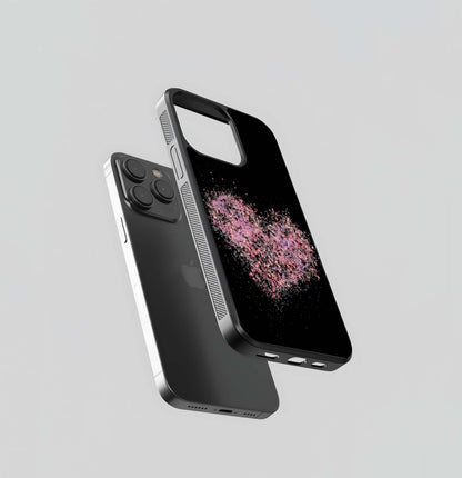 Shattered Love Pink Glass Case