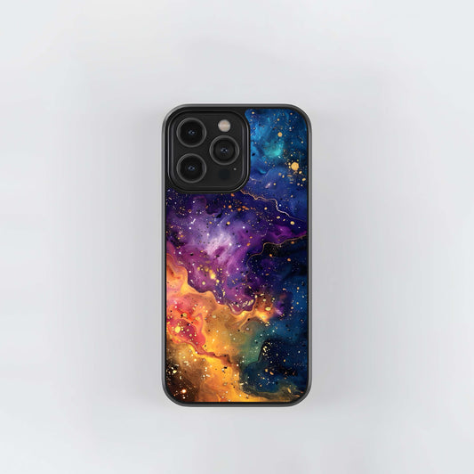 Nebula Galaxy Glow Glass Case